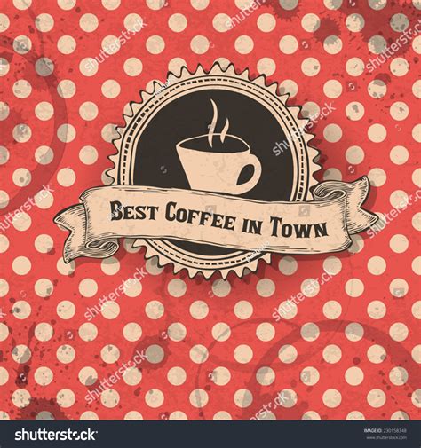 Best Coffee Town Template Design Stock Vector (Royalty Free) 230158348