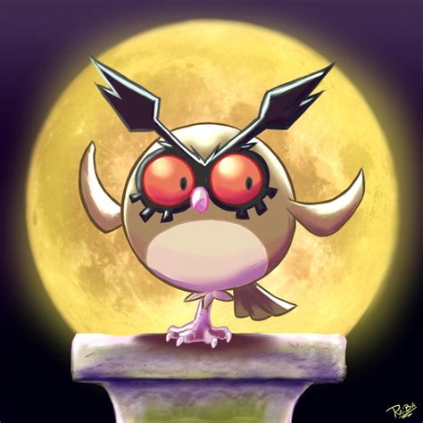 Hoothoot by Raiba-art on DeviantArt