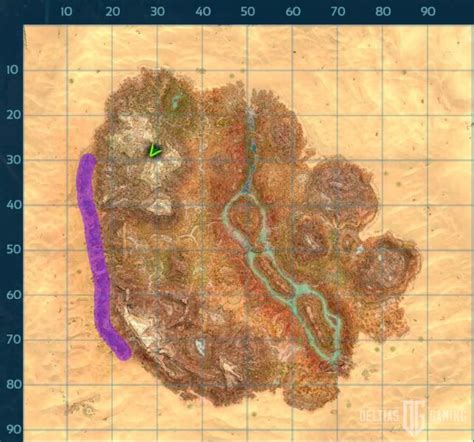 Ark Survival Ascended - Wyvern Spawn Location Map on Scorched Earth ...