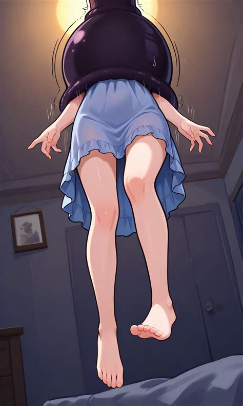 Succubus Tail Vore - Nightgown Girl AI Art | PixAI