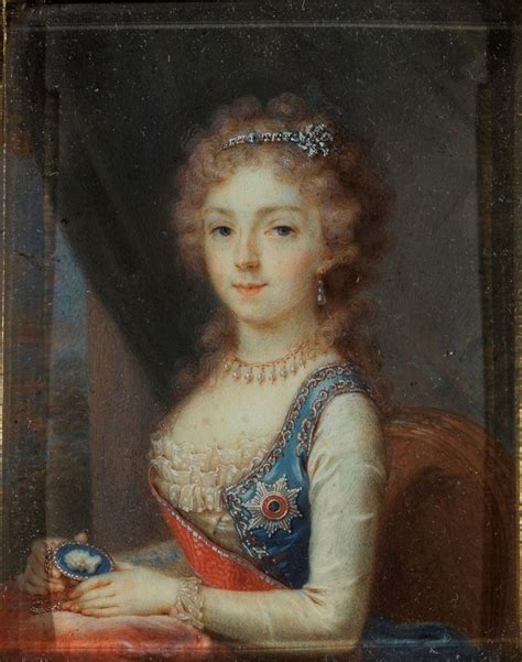 Empress Elizaveta Alekseevna, wife of Alexander I