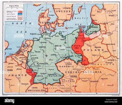 Prussia States Map