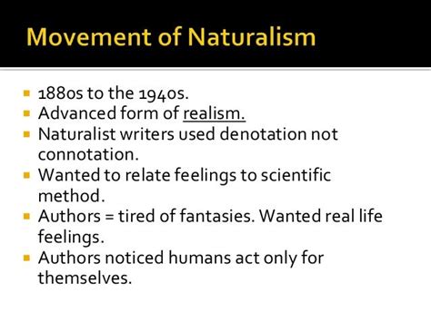 Naturalism: Explained