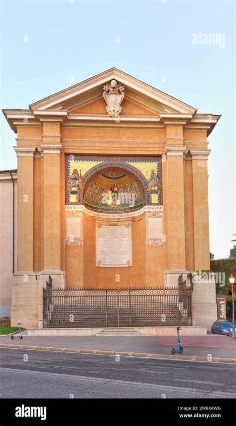 scala santa  chapel  san lorenzo rome italy stock photo alamy
