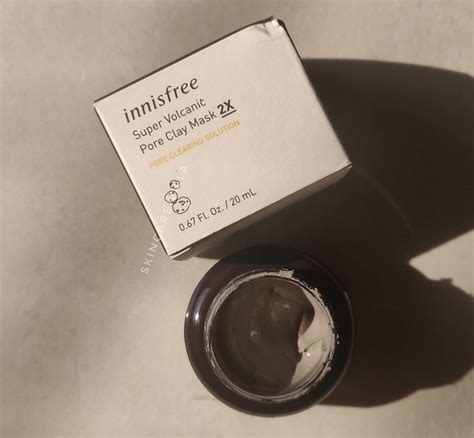 Innisfree Super Volcanic Pore Clay Mask 2X Review - Skincare Villa