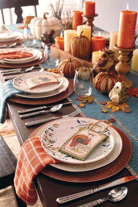 thanksgiving simple table decorations 4