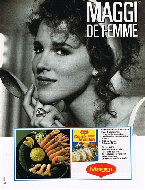 Maggi 1986 court bouillon - recette langoustines à la nage | Bouillon