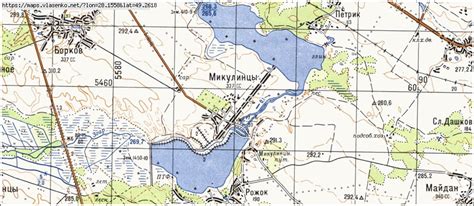 Карта МИКУЛИНЦІ, Вінницька область, Літинський район