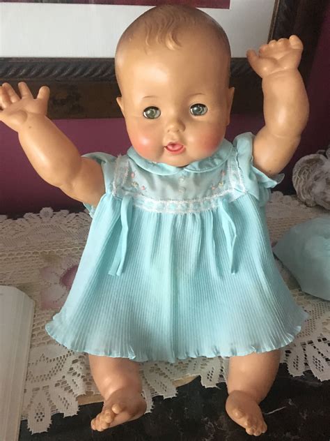 So happy Ideal Playtex Dryper Baby | Big baby dolls, Vintage dolls