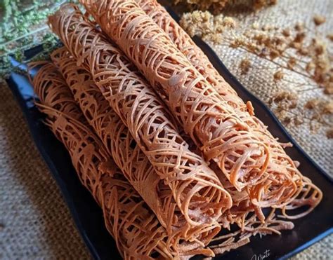 membuat kue sarang laba laba enak praktis