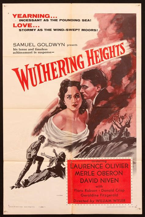 Wuthering Heights Movie Poster 1955 RI 1 Sheet (27x41)