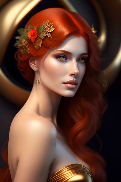 Lexica - Full body Portrait of a redhead goddess by Artgerm, Ferdinand