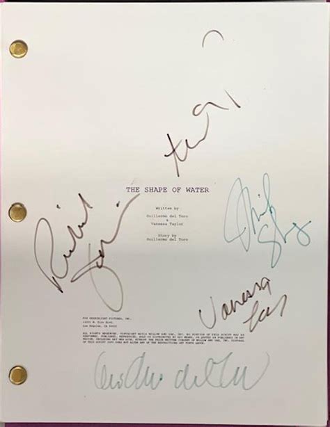 THE SHAPE OF WATER | GUILLERMO DEL TORO, VANESSA TAYLOR | ORIGINAL