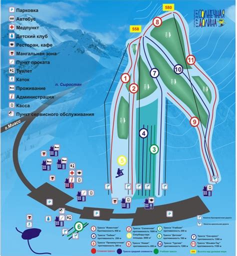 Солнечная Долина (Solnechnaya Dolina) - SkiMap.org