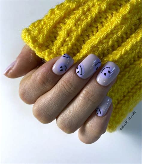 Смайл на ногтях | Nails, Beauty