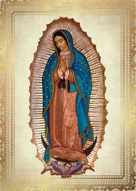 Our Lady Of Guadalupe Painting Online | vivatumusica.com