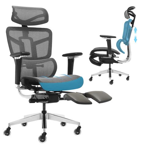 Amazon.com: SAMOFU Ergonomic Office Chair with Foot Rest, High Back