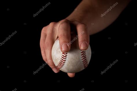 seam fastball grip stock photo  justinkendra