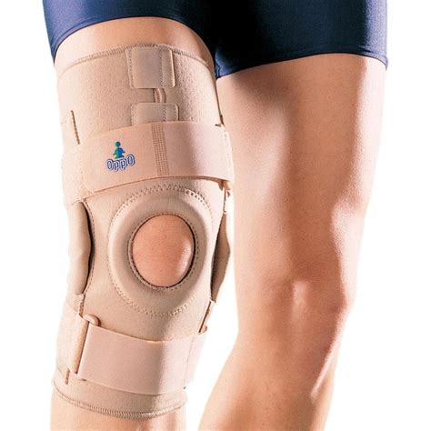 Ортез коленный шарнирный 1031 OPPO Medical для фиксации и разгрузки ...