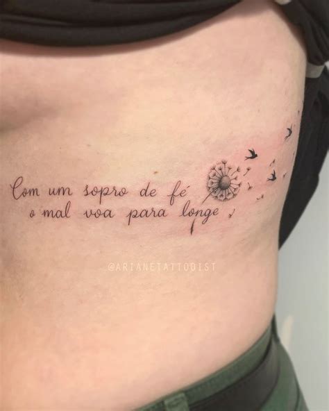 Tatoos Femininas Costela - Tatuagem de frase na costela: 50 fotos para você tatuar agora mesmo ...