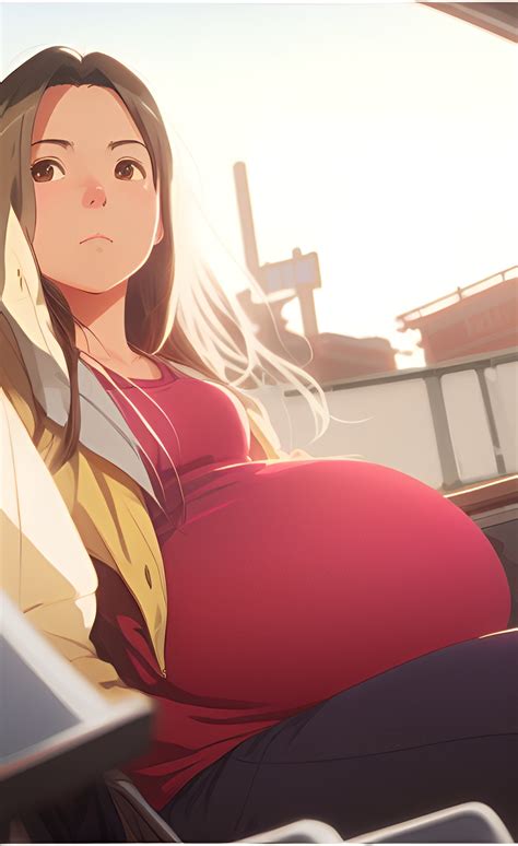 pregnant anime ii   gojira  deviantart