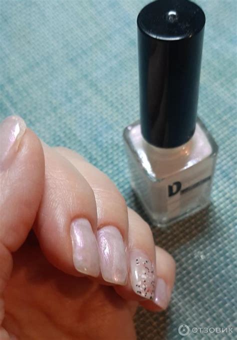 Отзыв о Лак для ногтей Jeanmishel DIAMOND | Нежный светлый бежево ...