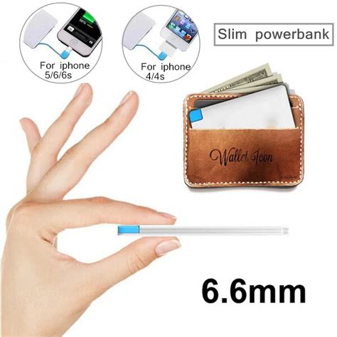 ultra thin powerbank mah portable charger backup external battery