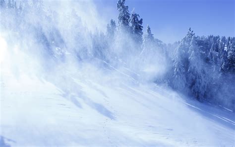 Snow Avalanche Wallpaper Desktop #OBN | Mùa đông