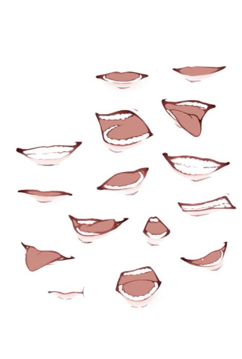 Рты наброски ртов аниме рот клыки | Art drawings sketches simple, Art ...