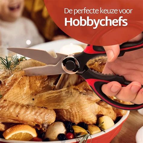 Christian Deluxe® Professionele Vaatwasserbestendige Keukenschaar