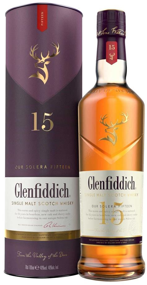 Виски Glenfiddich Solera 15 YO (Гленфиддик Солера 15 Лет) 700 мл | Wine.ua