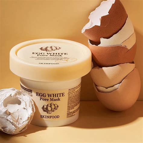 SKINFOOD Egg White Pore Mask Review - Fly to Seoul