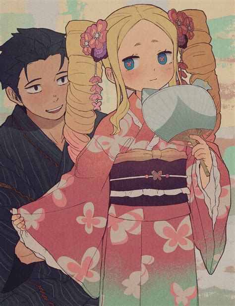 natsuki subaru and beatrice (re:zero kara hajimeru isekai seikatsu