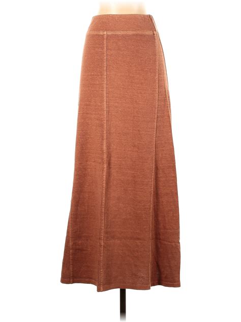 Poetry Brown Casual Skirt Size 2 - 75% off | ThredUp