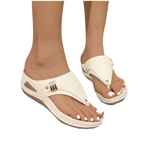 arch support flip flops for women 7