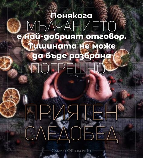 Приятен следобед! Понякога мълчанието е най-добрият отговор. Тишината ...