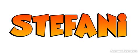 Stefani Logo | Free Name Design Tool from Flaming Text