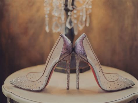 Glamorous Christian Louboutin Bridal Shoes
