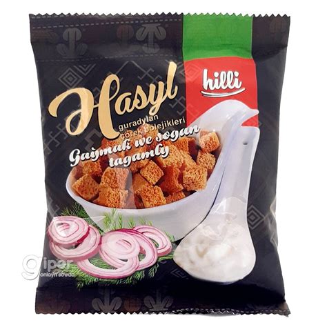 Сухарики "HASYL" сметана и лук, 35 г от 0 ТМТ