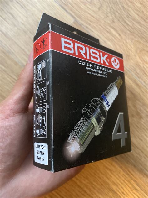 LR15YC1 Свеча зажигания ВАЗ-2111 V8 LR15YC-1 комплект BRISK | Запчасти ...