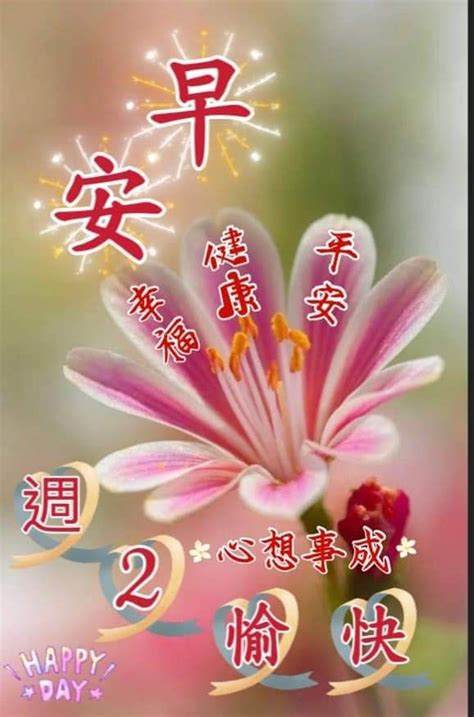 pin    weekday wishes  chinese good morning  good