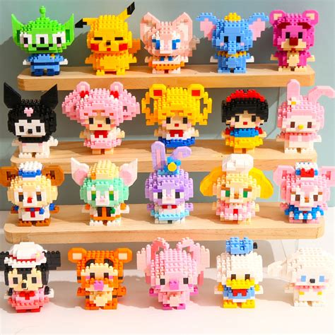 jual mainan balok susun edukatif  anak diy  puzzle toy brick