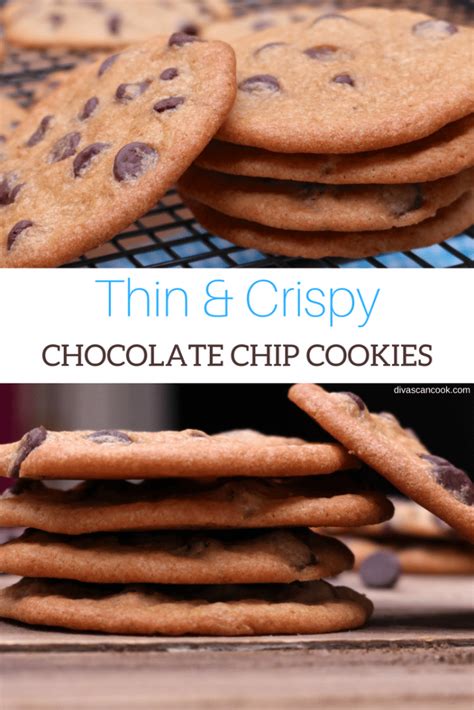 Thin & Crispy Chocolate Chip Cookies Recipe