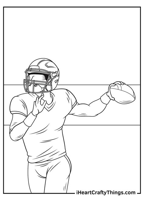 NFL Coloring Pages (Updated 2021)