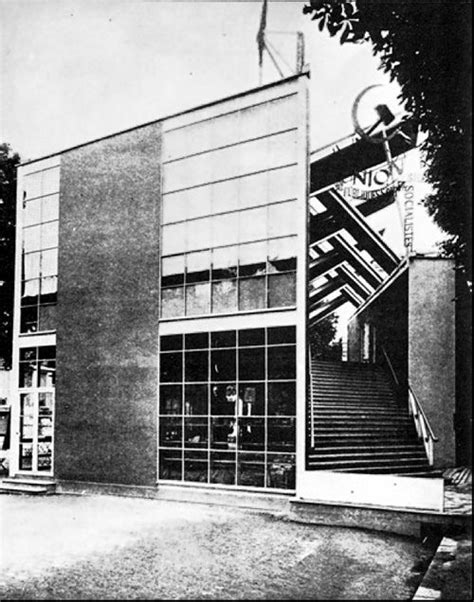 The Soviet pavilion in Paris, 1925 | Pavilion, Mid century modern ...