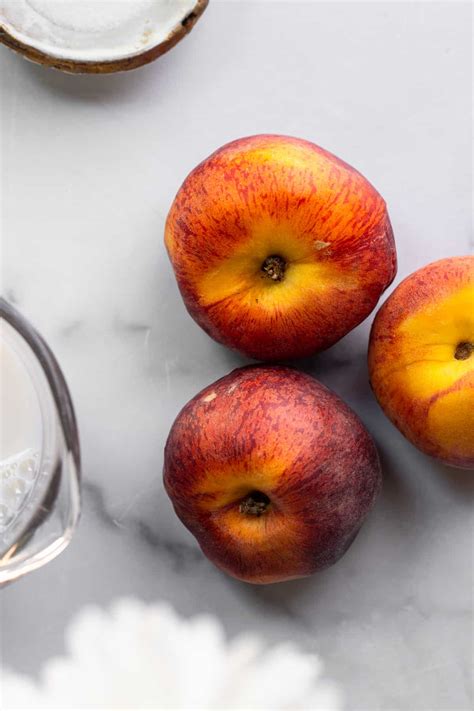 Peach Milk - Food Faith Fitness