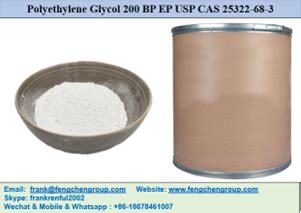 Полиэтиленгликоль 200 BP EP USP CAS 25322-68-3 Производители и ...