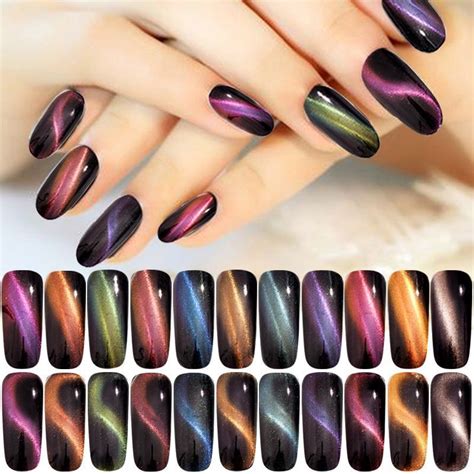 Pin by C@RyN@ on DISEÑOS PARA UÑAS | Cat eye nails, Cat eye nails ...