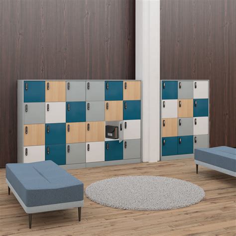 Flux Modular Lockers - Social Spaces