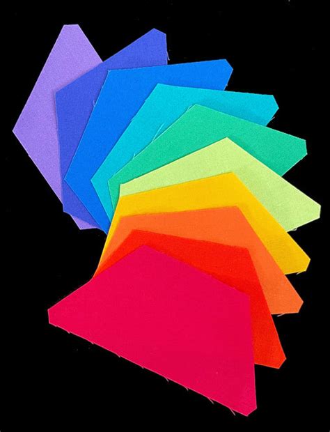 Temperature Quilt Half Hexagon Patterns – Jaybird Quilts